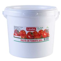 Томат паста LIADA (pasta de tomate) ведро пластик 5000 г. / 20%